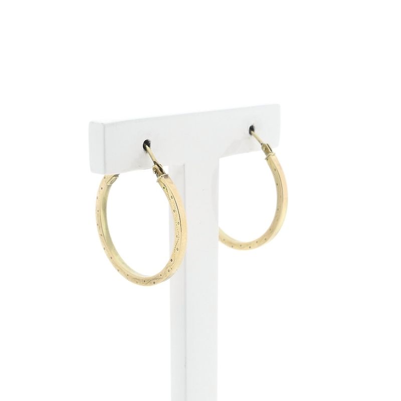 Image 2 of 8 carat earrings; Ø 26.4 mm