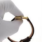 Image 12 of Cartier Tank Vermeil 'Large' 590005; Vintage Unisex Watch with Papers