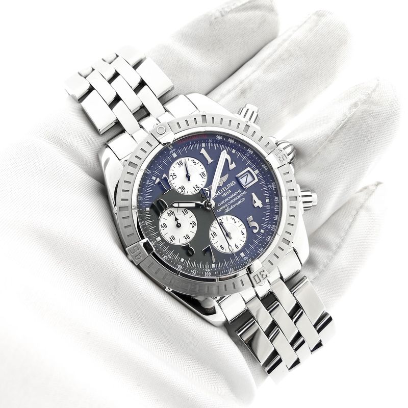 Image 12 of Breitling Chronomat Evolution A13356; Chronograph men's watch