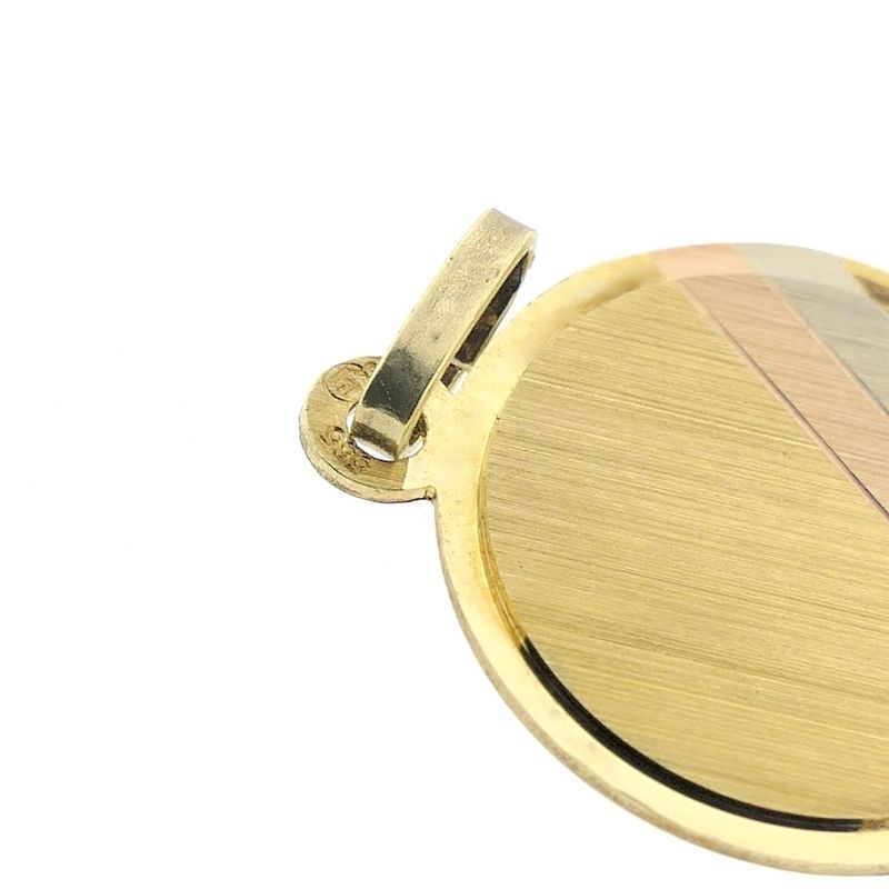 Image 7 of Gold engraving plate round