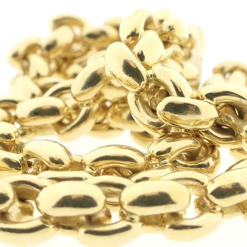 Image 8 of Golden Robust Cable Chain Necklace