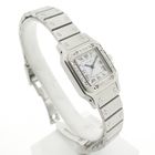 Image 3 of Cartier Santos Galbee; Automatic ladies watch with diamonds