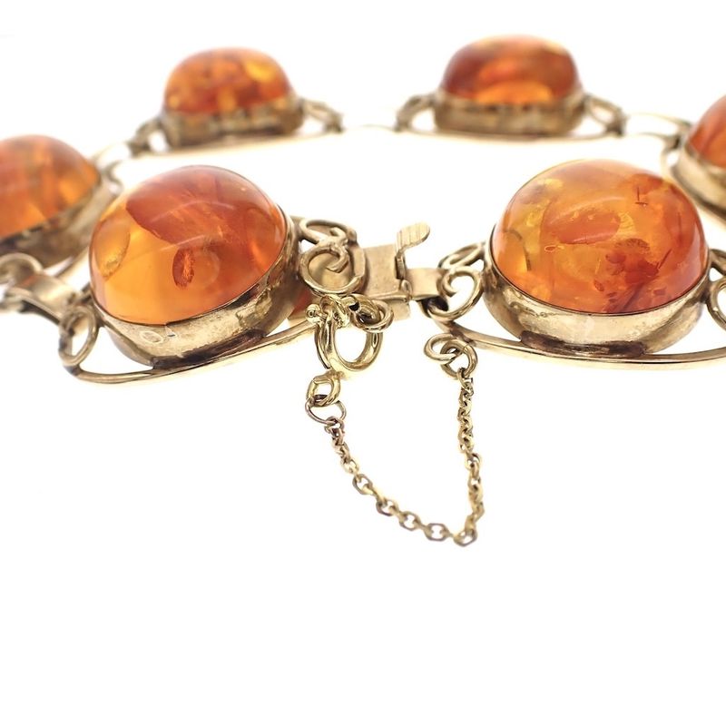 Image 4 of 8 carat bracelet with amber