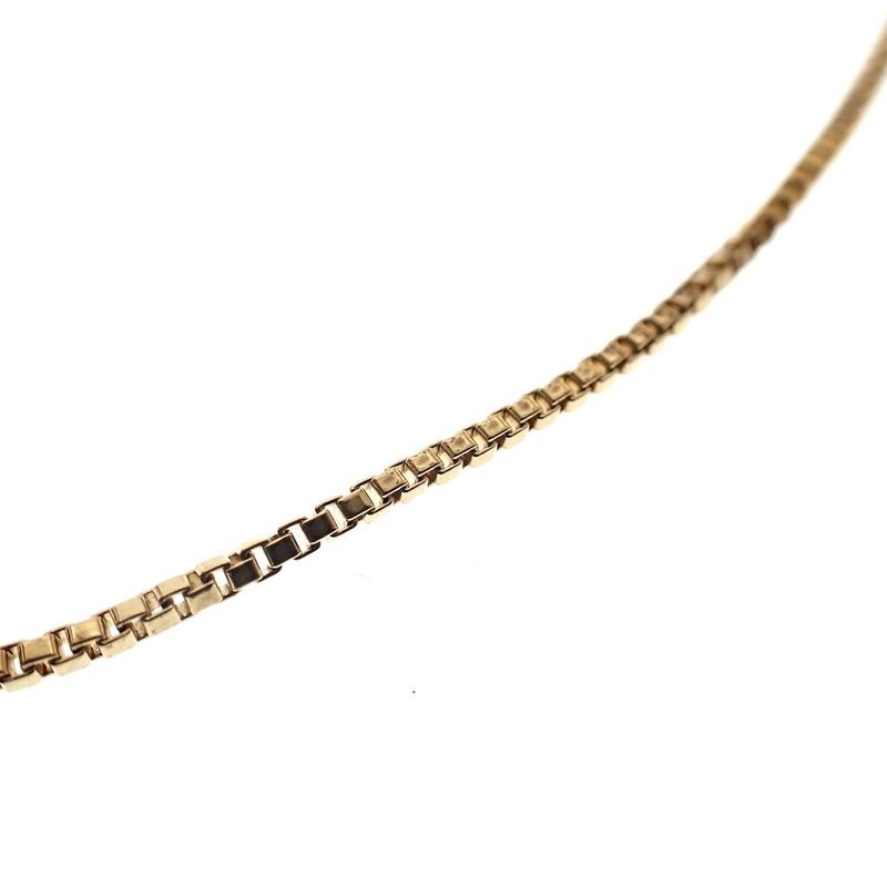 Image 3 of 18K Gold Venetian Link Chain | 50cm