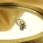 Image 2 of Gold pendant with zirconia