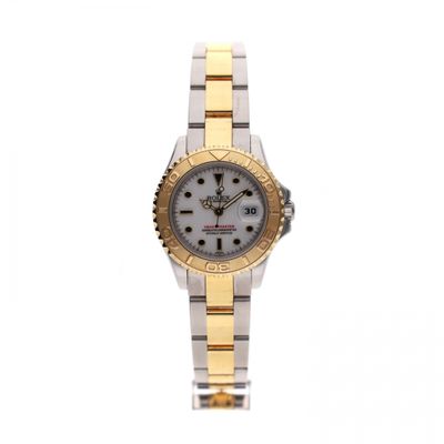 Afbeelding 1 van Rolex Yacht-Master Ladies 29mm 69623; Automatisch Dames Horloge (Full-Set '99)