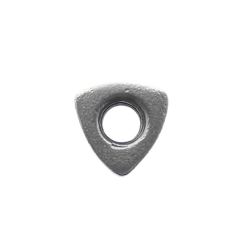 Image 4 of Pandora charm; Silver; Letter charm M