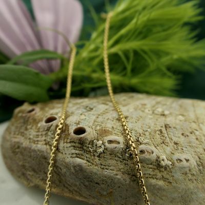 Image 2 of Golden fantasy link chain | 50.5 cm