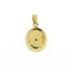 Image 8 of Gold pendant with jade