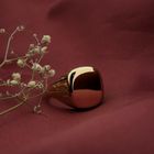 Image 8 of Two-tone gold signet ring | Men's