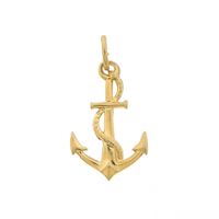 8 carat anchor pendant