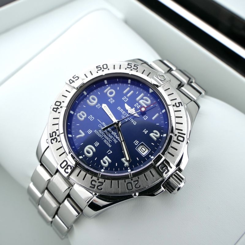 Image 15 of Breitling Superocean Automatic 42mm A17360; Men's diving watch