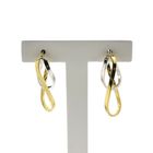 Image 1 of 9Kt. Bicolor earrings