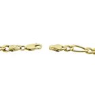 Image 6 of Gold Figaro link chain | 60.5 cm