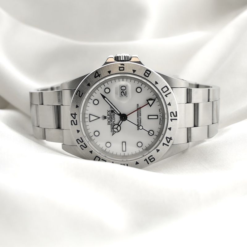 Image 11 of Rolex Explorer II 'Polar' 16570; Automatic men's watch