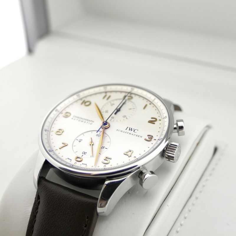 Image 17 of IWC Portuguese IW371445; Automatic chronograph men's watch