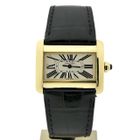Image 1 of Cartier Tank Divan; 18k gold women's watch