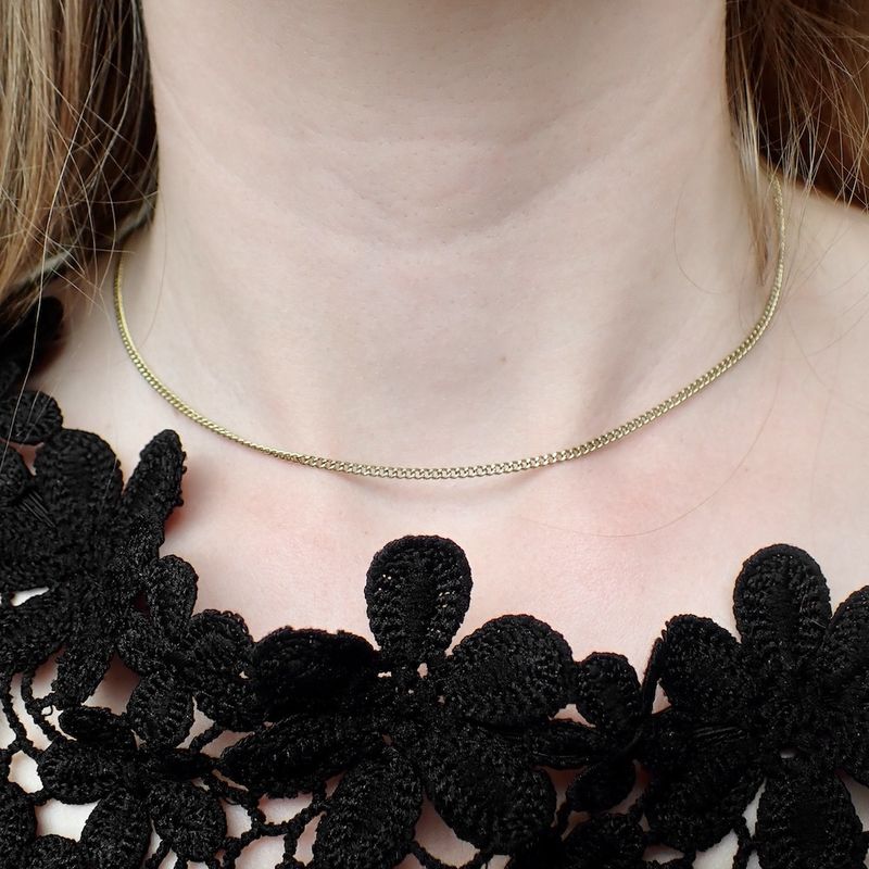 Image 3 of Gold gourmet link chain