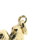 Image 3 of Gold pendant of a football with a shoe