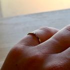 Image 10 of White Gold Solitaire Ring with Diamond 0.025 ct; 14K; Size 15