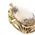 Image 3 of Gold pendant with quartz stone