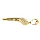 Image 10 of Gold pistol pendant with zirconia | Glock
