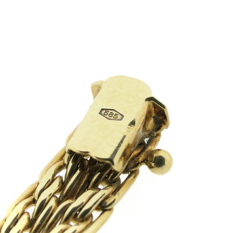 Image 8 of Vintage gold fantasy link bracelet | 19.5 cm