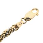 Image 8 of Two-tone gold twisted necklace | 61 cm