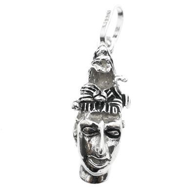 Silver punk style necklace pendant Image 1 of Silver punk style necklace pendant