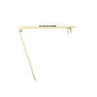 Image 7 of Gold Art Deco brooch with diamond; 0.10 ct.