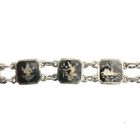 Image 3 of Silver Wayang bracelet | 19 cm