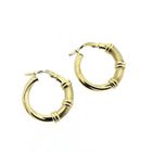 Image 5 of Vintage gold hoop earrings | Ø 21.5 mm