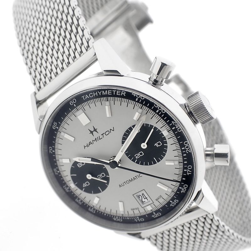 Image 13 of Hamilton Intra-Matic; Chronograph men's watch