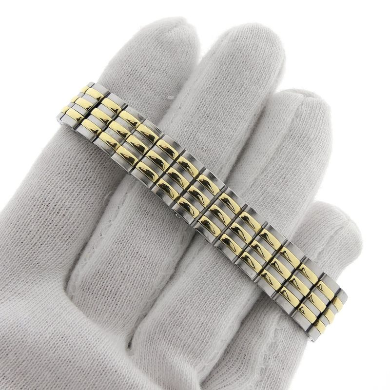 Image 14 of Chopard Monte Carlo; Vintage goud/stalen dames horloge