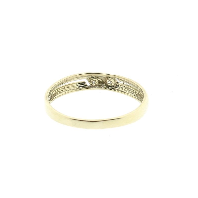 Image 4 of Gold ring with diamond | 0.02 ct.