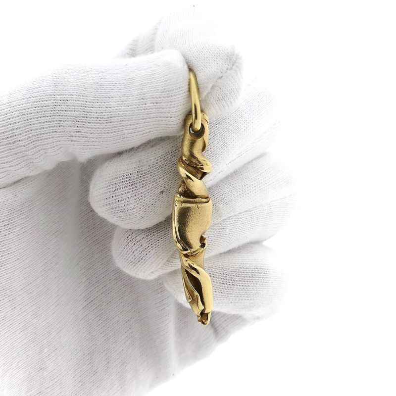 Image 11 of Solid Gold Abstract Pendant
