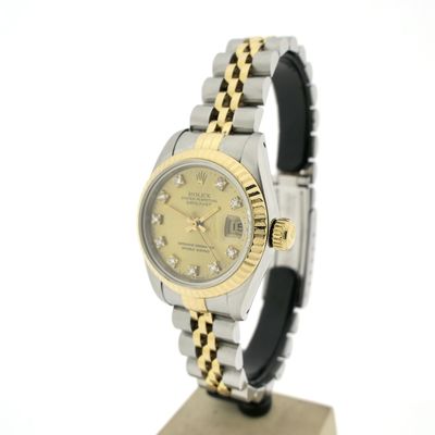 Image 2 of Rolex Lady-Datejust 26mm 69173; 18k. Vintage 18k. gold/steel women's watch