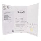 Image 36 of Exclusive white gold bracelet with emerald and diamond; 7.40 ct. + IGI Certificate