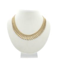Gold Cleopatra necklace