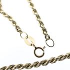 Image 7 of Golden twisted link chain.