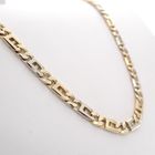 Image 6 of Exclusive; Two-tone gold link chain | 50.5 cm
