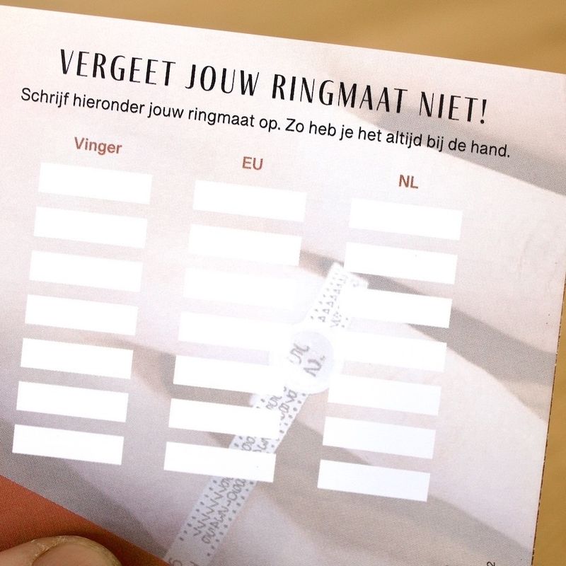 Image 15 of Ring size tool; Easily measure your ring size with this adjustable ring size tool.