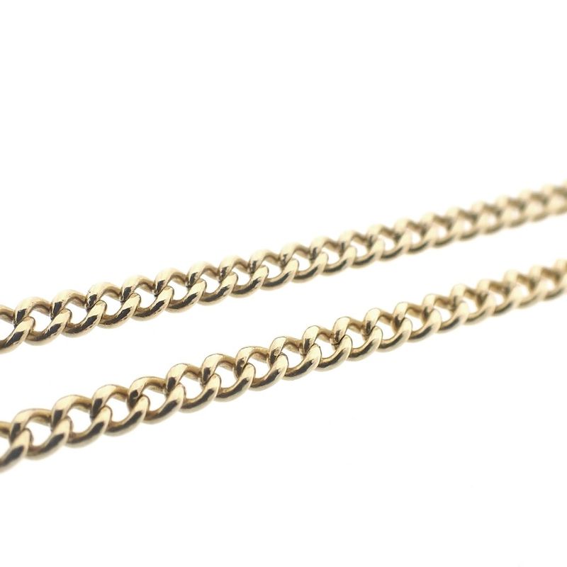 Image 4 of Gold gourmet link necklace | 49 cm