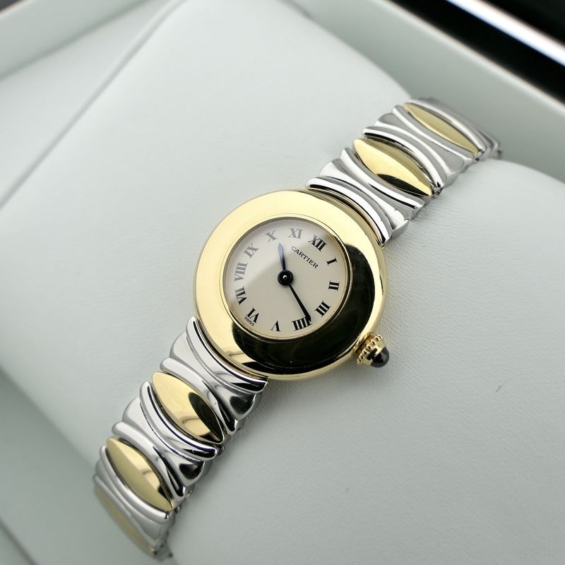 Image 15 of Cartier Colisèe Baignoire 8057908C; 18k gold ladies' watch