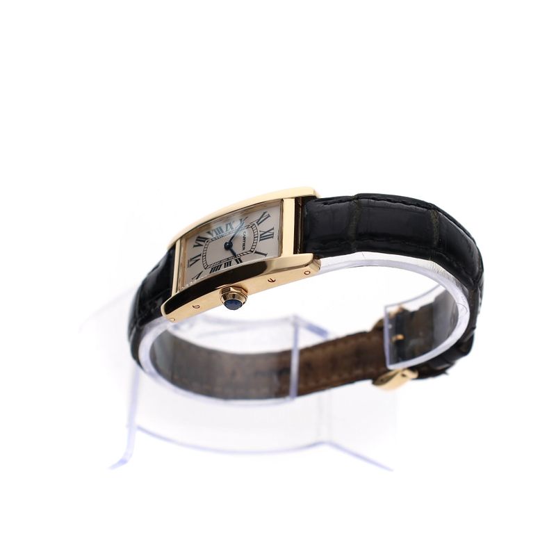 Image 6 of Cartier Tank Américaine 18ct. Gold Ladies Watch