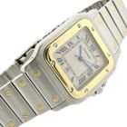 Image 13 of Cartier Santos Galbee; Gold/steel unisex watch