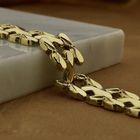 Image 2 of Gold Bismarck link bracelet; 19.5 cm