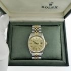 Image 17 of Rolex Datejust 36mm 16013; Vintage 18k gold/steel watch