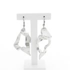 Image 1 of Silver artistic earrings
