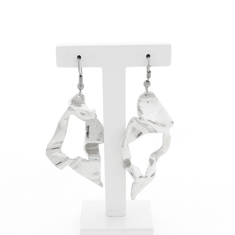Image 1 of Silver artistic earrings